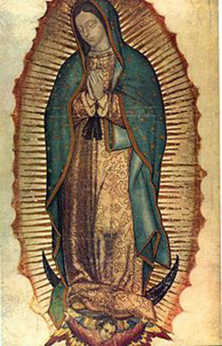 12/12- Bem-aventurada Virgem Maria de Guadalupe, Padroeira principal da América, Festa 